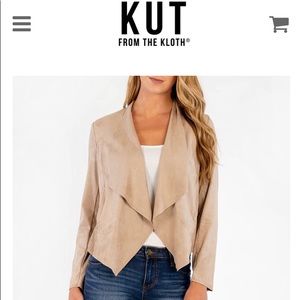 Kut From The Cloth faux suede Tanyanita jacket